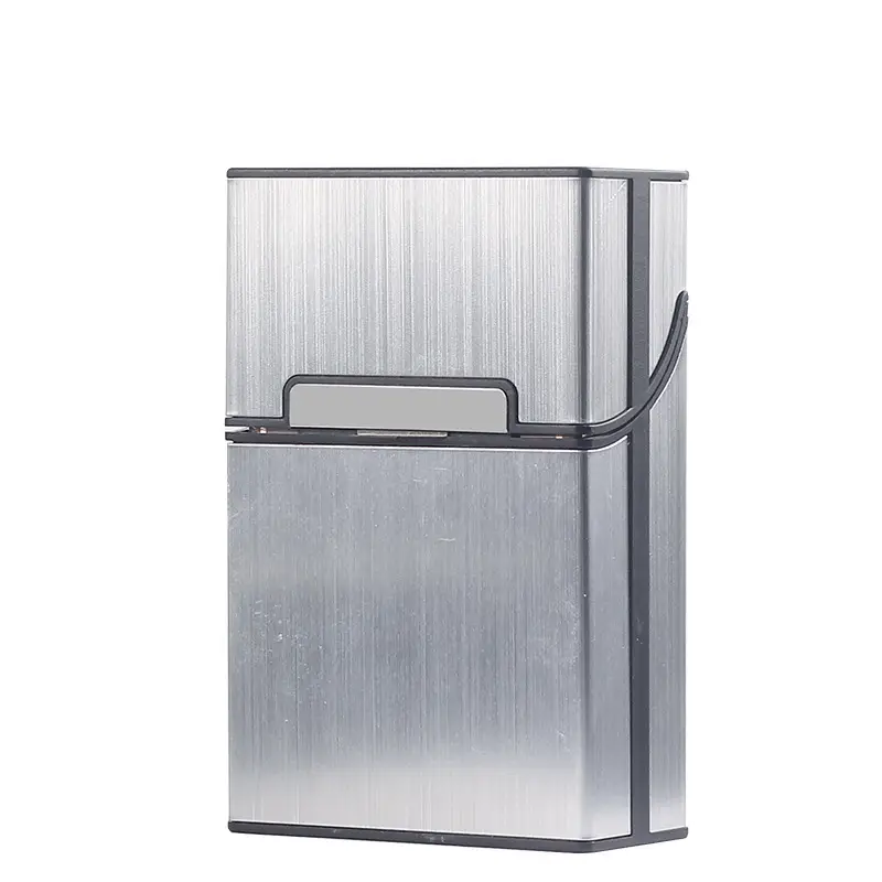 Aluminum Cigarette Box Magnetic Buckle 20-Pack Moisture Proof - Image 2