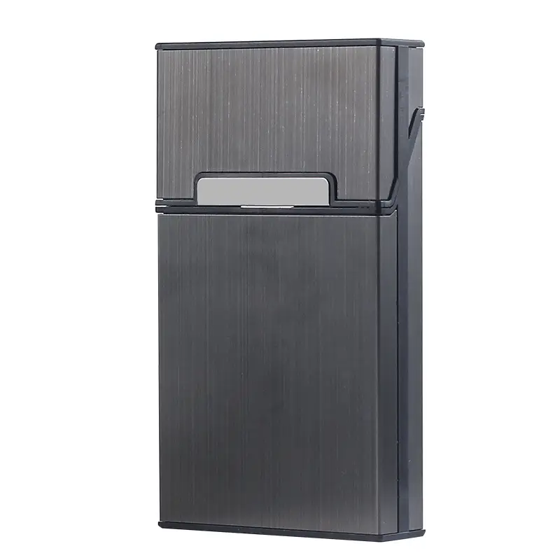 Aluminum Cigarette Box Magnetic Buckle 20-Pack Moisture Proof - Image 4