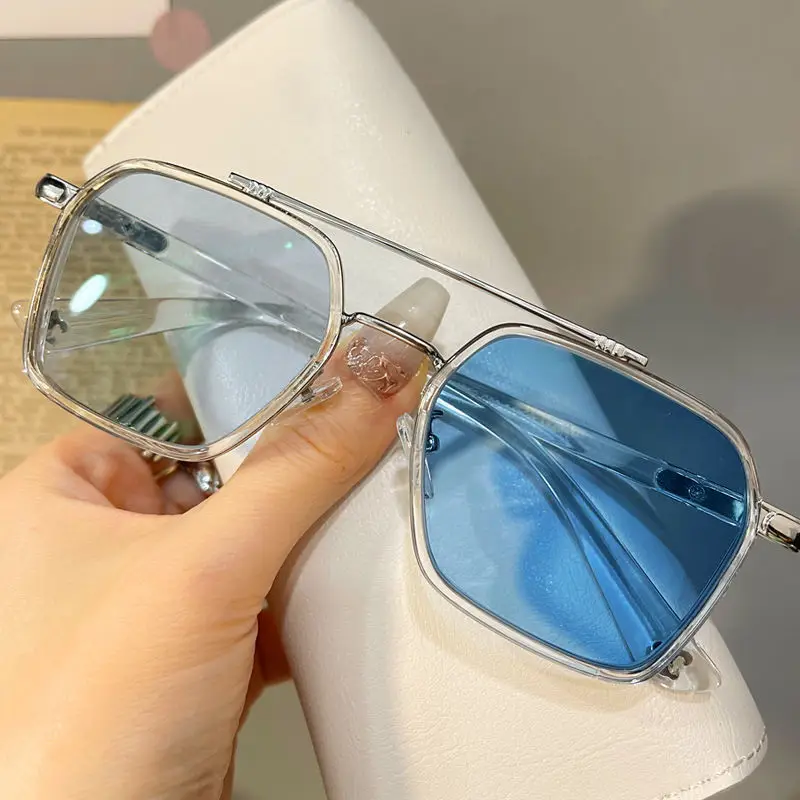 Color-Changing Anti-Blue Light Glasses for Men Women