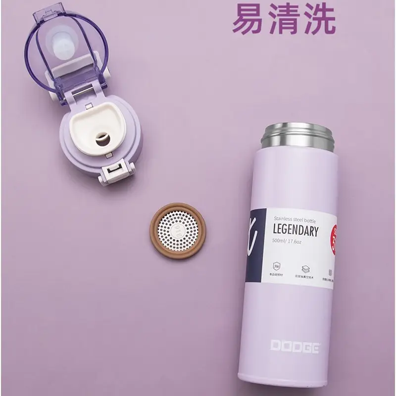 316 Stainless Steel Thermos Cup 300ml Pink - Image 8