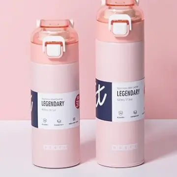 316 Stainless Steel Thermos Cup 300ml Pink - Image 2