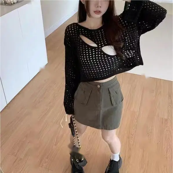 2024 Women's Knitted Camisole Sweater Top