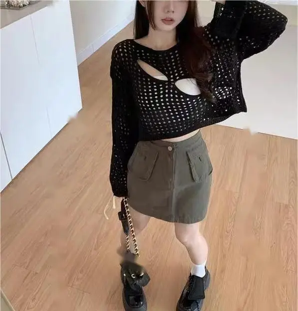 2024 Women's Knitted Camisole Sweater Top — feature 5