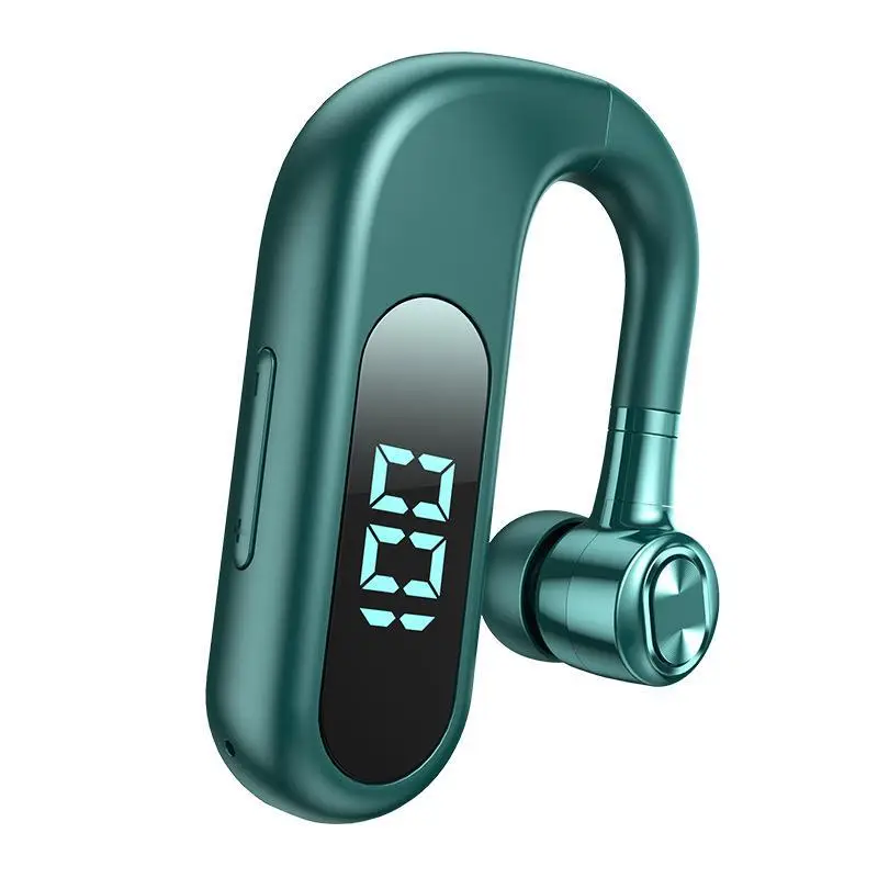 Wireless Bluetooth5.2 Digital Display Headset Green