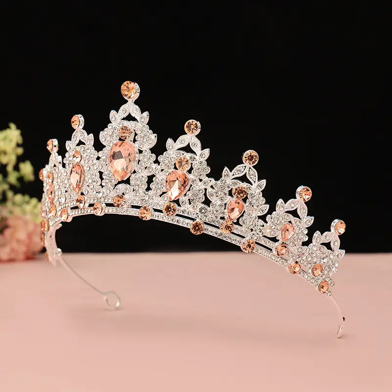 Purple Crystal Bridal Crown for Girls 18+ — feature 102