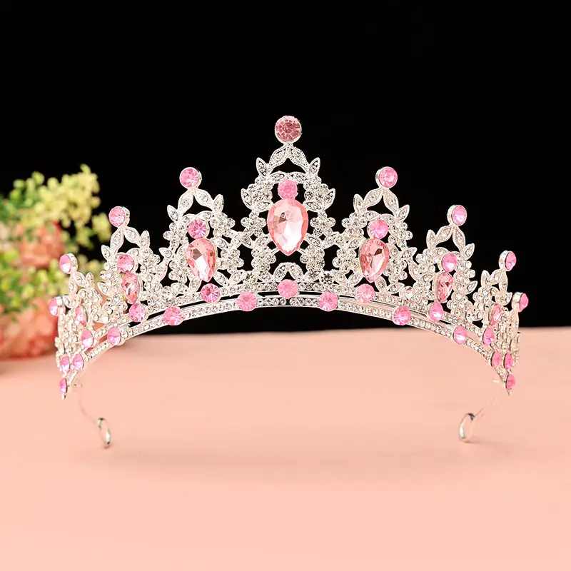 Purple Crystal Bridal Crown for Girls 18+ — feature 103