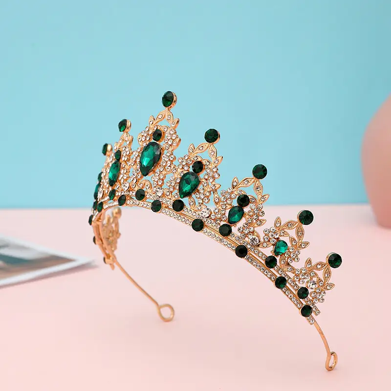 Purple Crystal Bridal Crown for Girls 18+ — feature 12