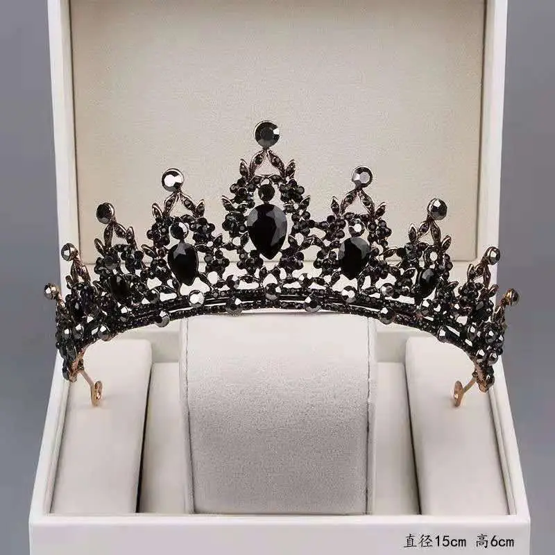 Purple Crystal Bridal Crown for Girls 18+ — feature 23