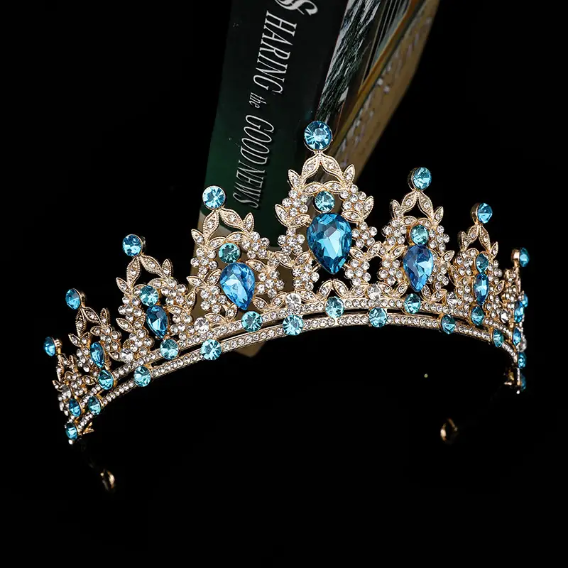 Purple Crystal Bridal Crown for Girls 18+ — feature 29