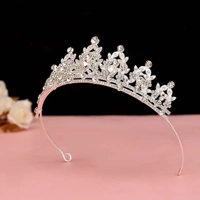 Purple Crystal Bridal Crown for Girls 18+ — feature 38