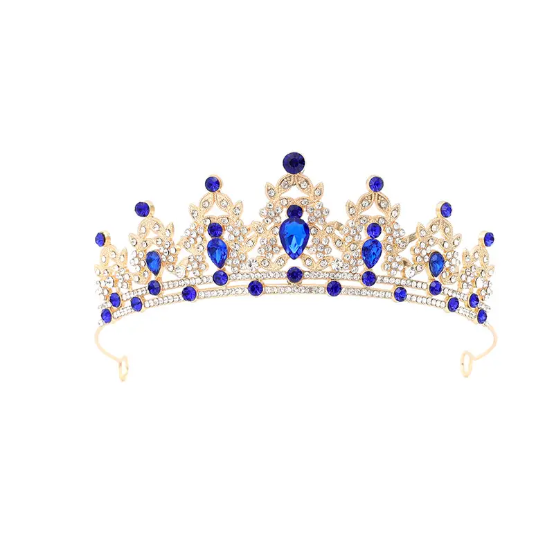 Purple Crystal Bridal Crown for Girls 18+ — feature 41