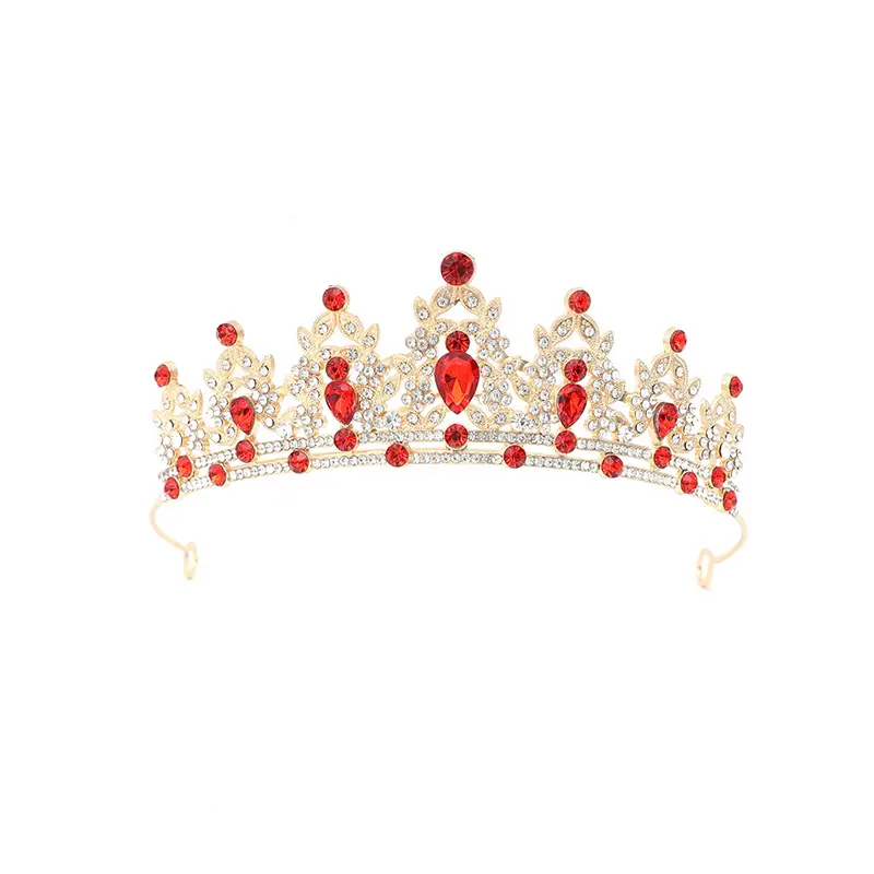 Purple Crystal Bridal Crown for Girls 18+ — feature 45