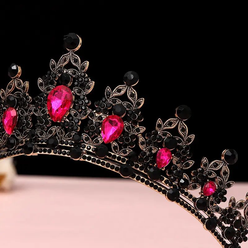 Purple Crystal Bridal Crown for Girls 18+ — feature 58