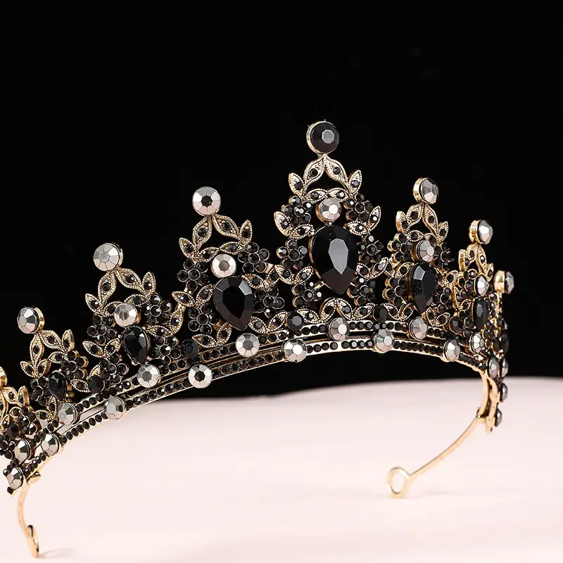 Purple Crystal Bridal Crown for Girls 18+ — feature 64