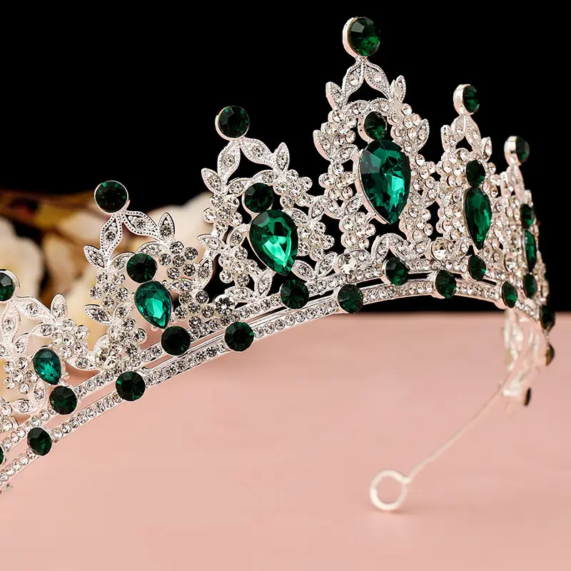 Purple Crystal Bridal Crown for Girls 18+ — feature 71