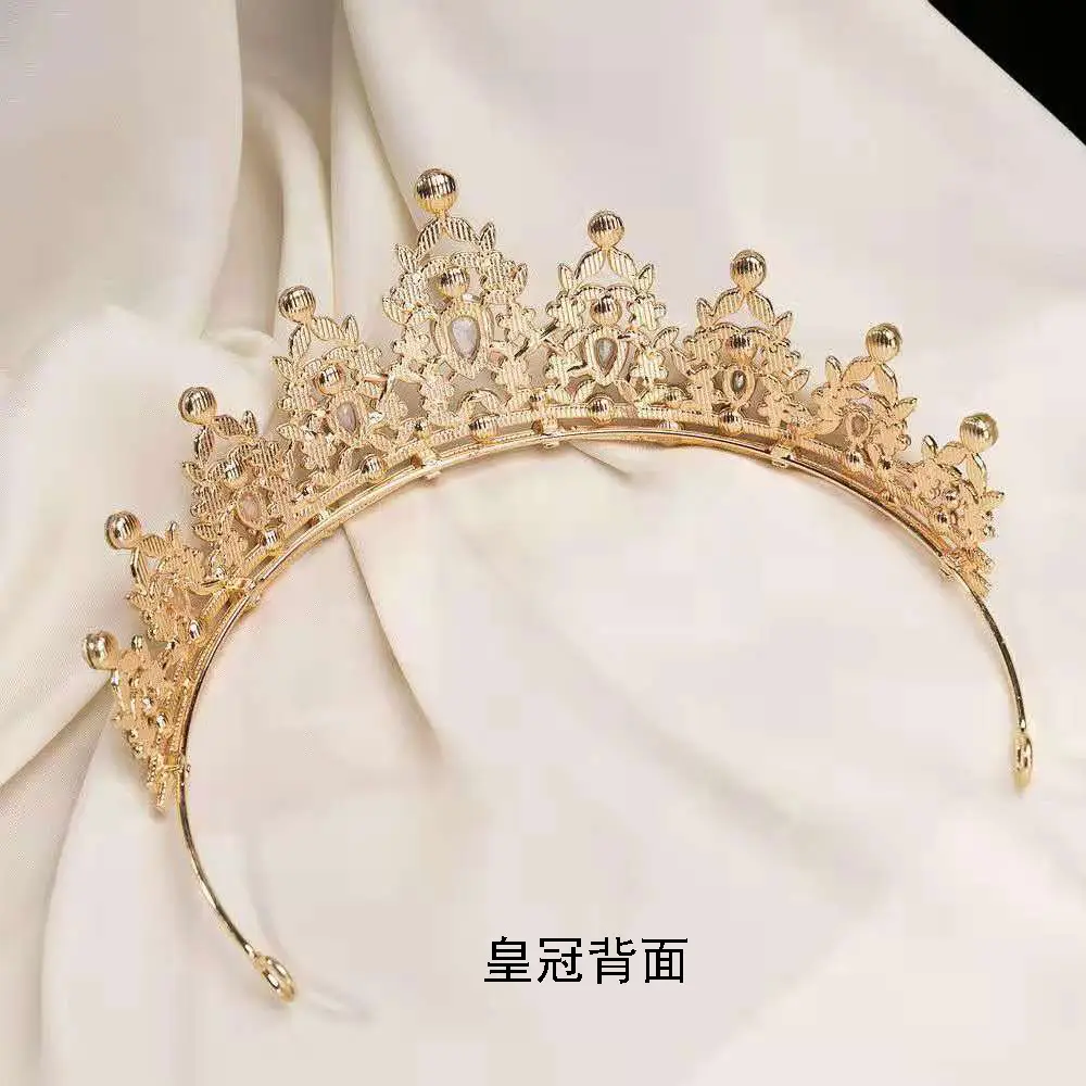Purple Crystal Bridal Crown for Girls 18+ — feature 76