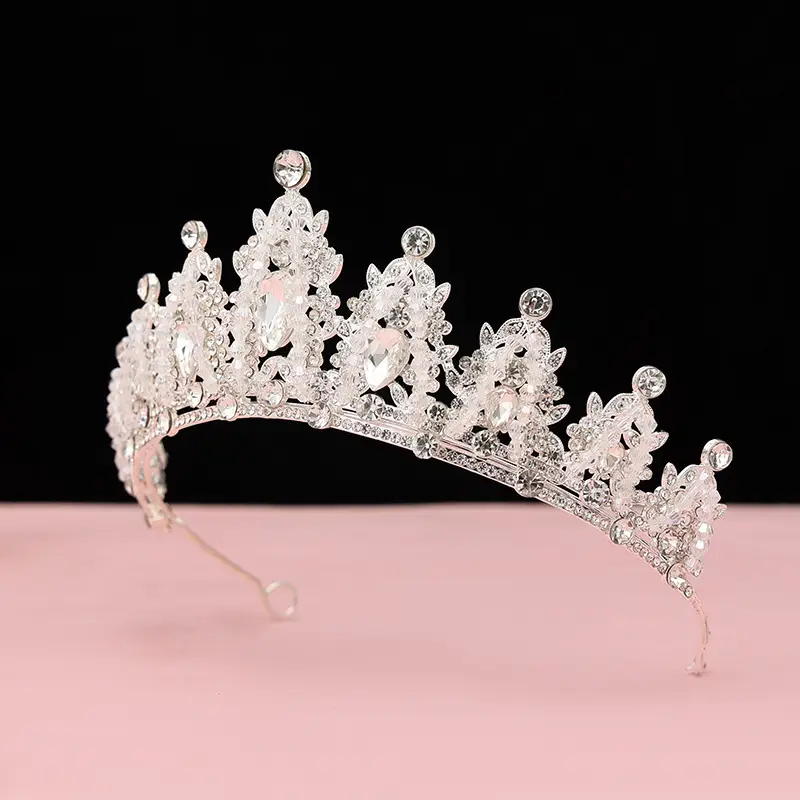 Purple Crystal Bridal Crown for Girls 18+ — feature 80