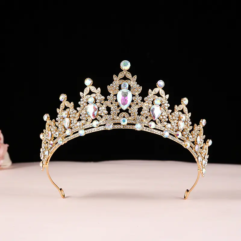 Purple Crystal Bridal Crown for Girls 18+ - Image 11