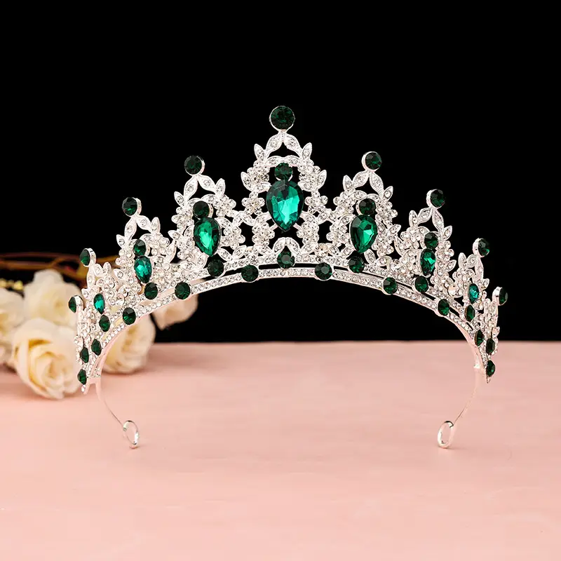 Purple Crystal Bridal Crown for Girls 18+ - Image 24