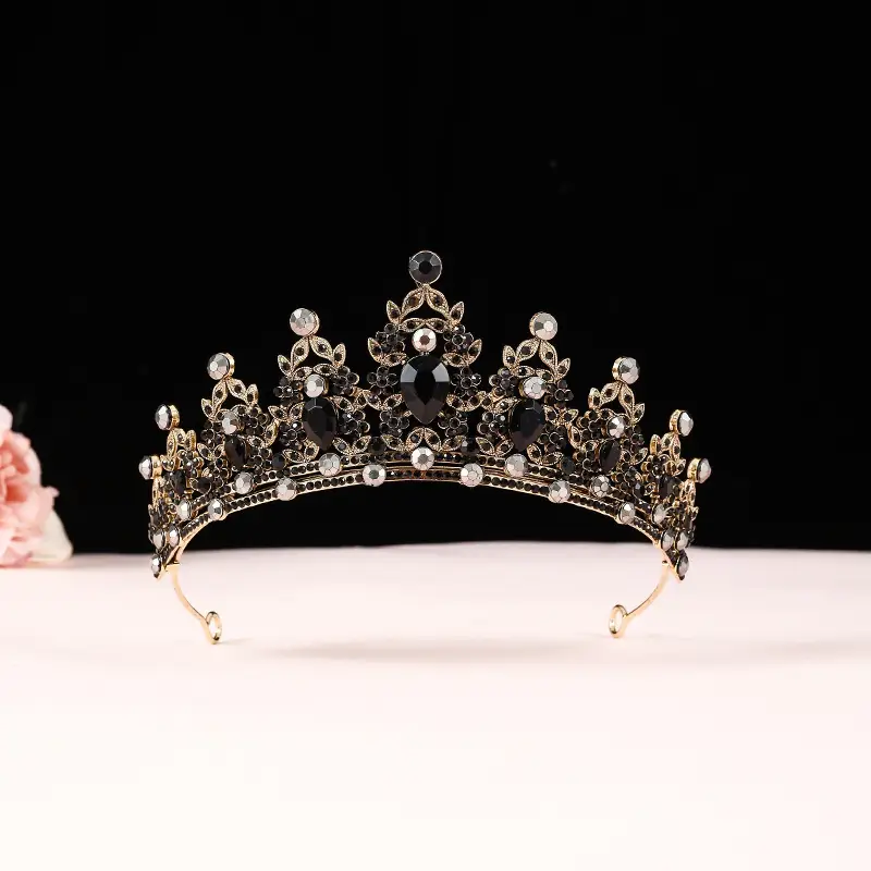 Purple Crystal Bridal Crown for Girls 18+ — feature 63
