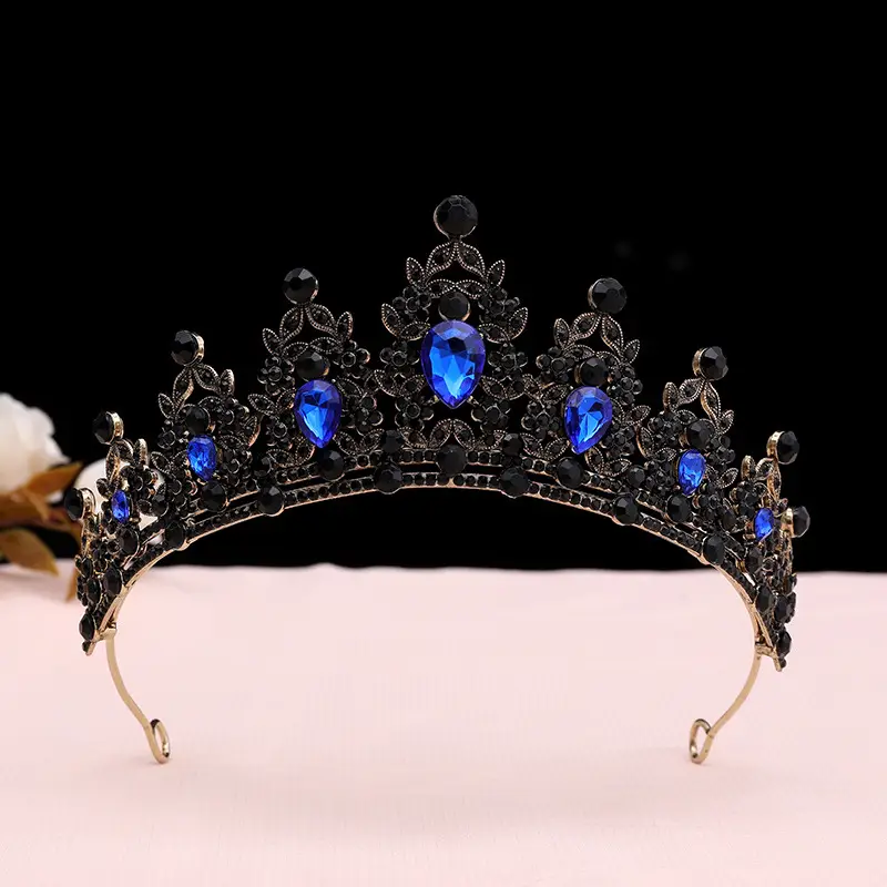 Purple Crystal Bridal Crown for Girls 18+ - Image 28