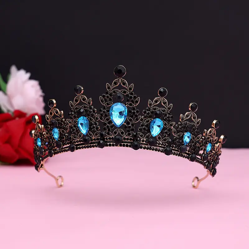 Purple Crystal Bridal Crown for Girls 18+ — feature 26