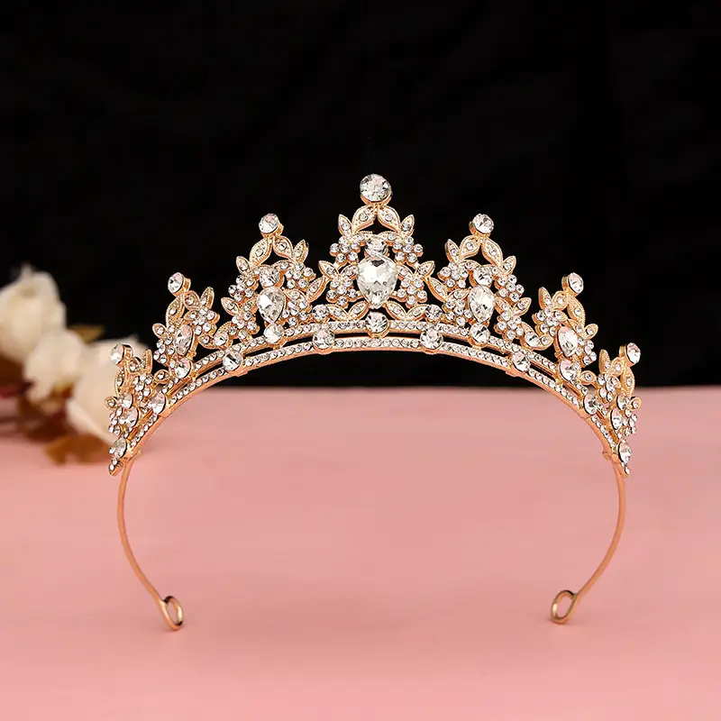 Purple Crystal Bridal Crown for Girls 18+ - Image 33