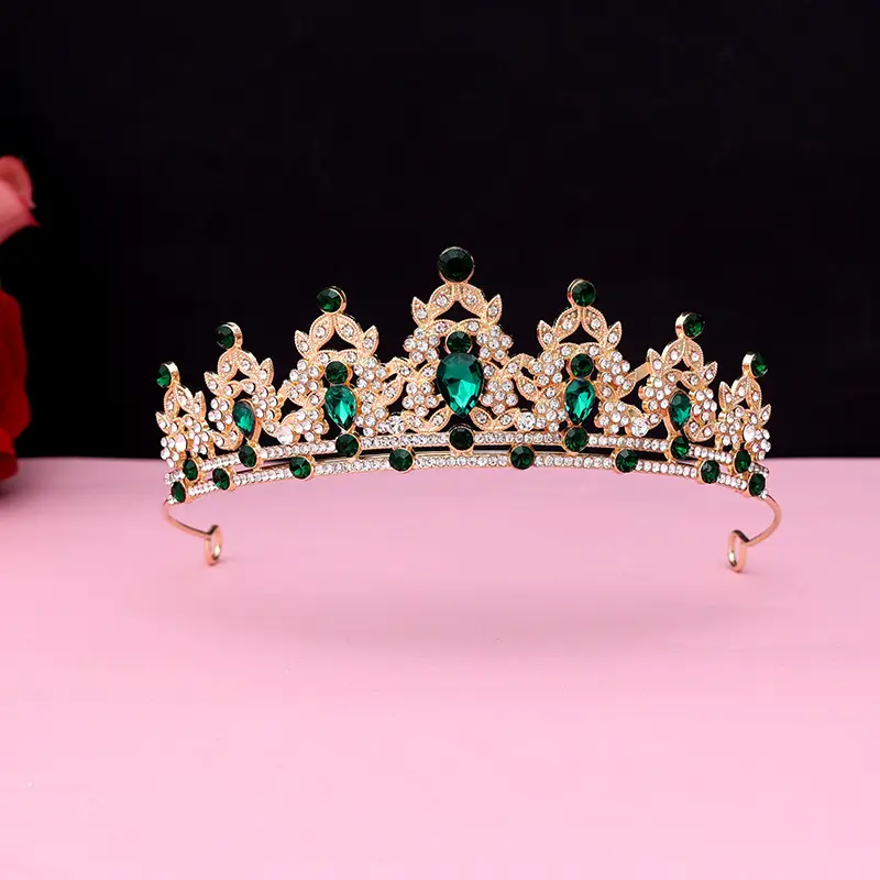 Purple Crystal Bridal Crown for Girls 18+ - Image 36