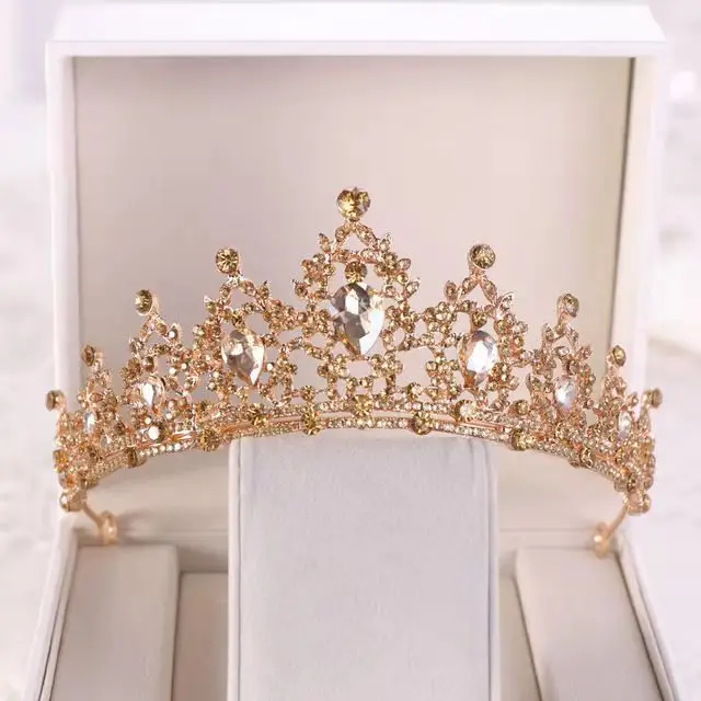 Purple Crystal Bridal Crown for Girls 18+ - Image 5