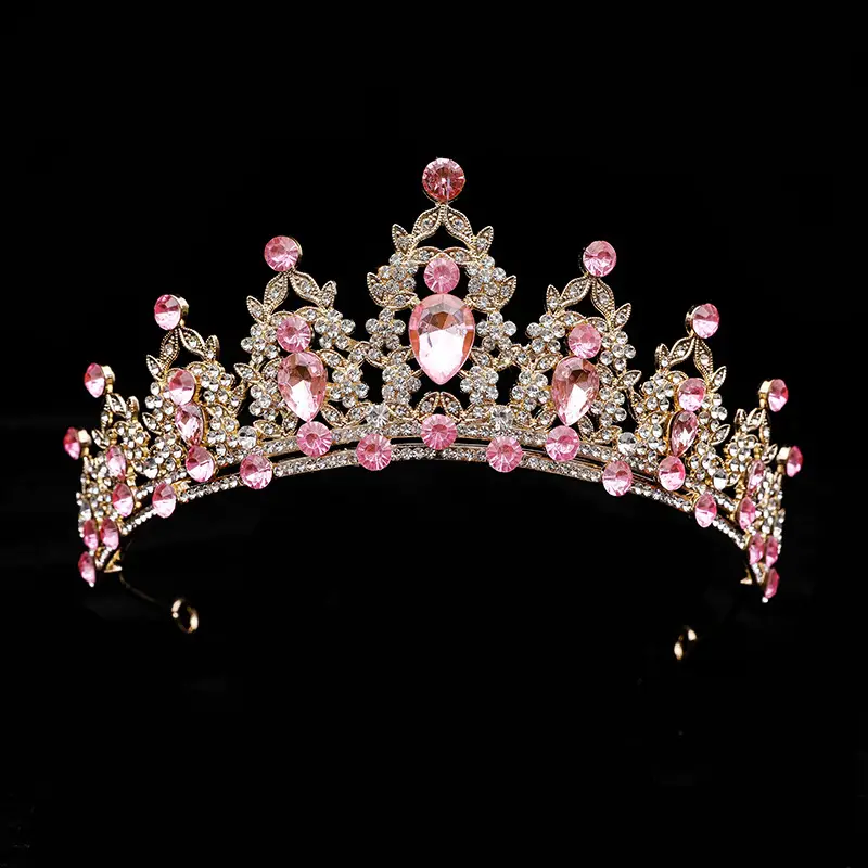 Purple Crystal Bridal Crown for Girls 18+ - Image 8