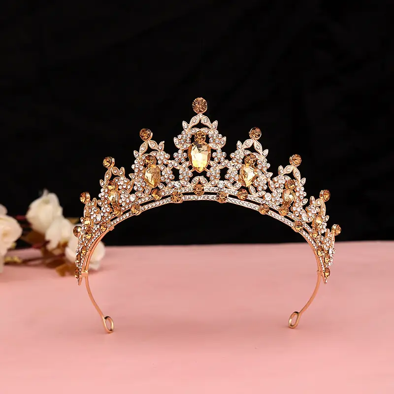Purple Crystal Bridal Crown for Girls 18+ - Image 9