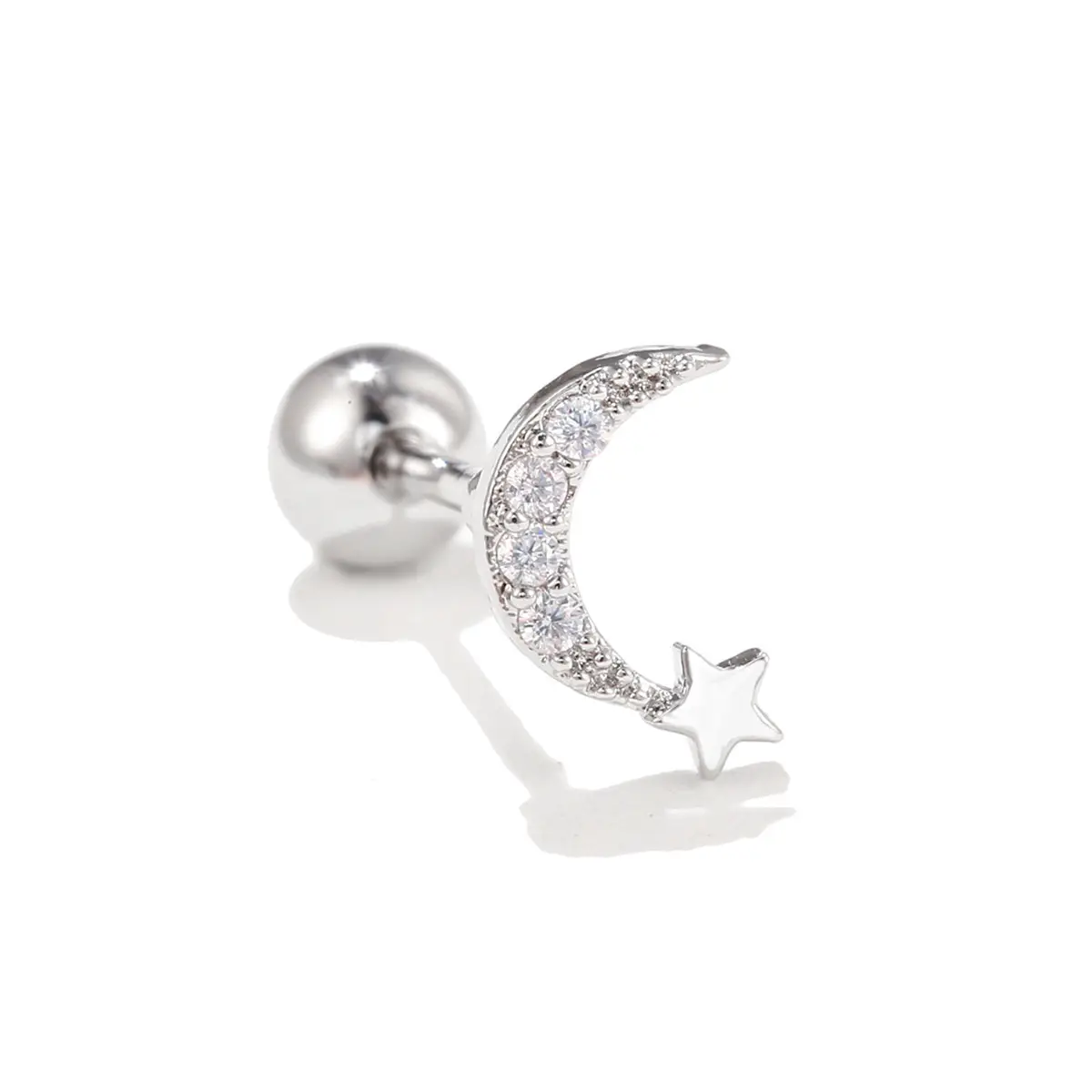 Colorful Star Earrings for Women Small Silver - Image 10