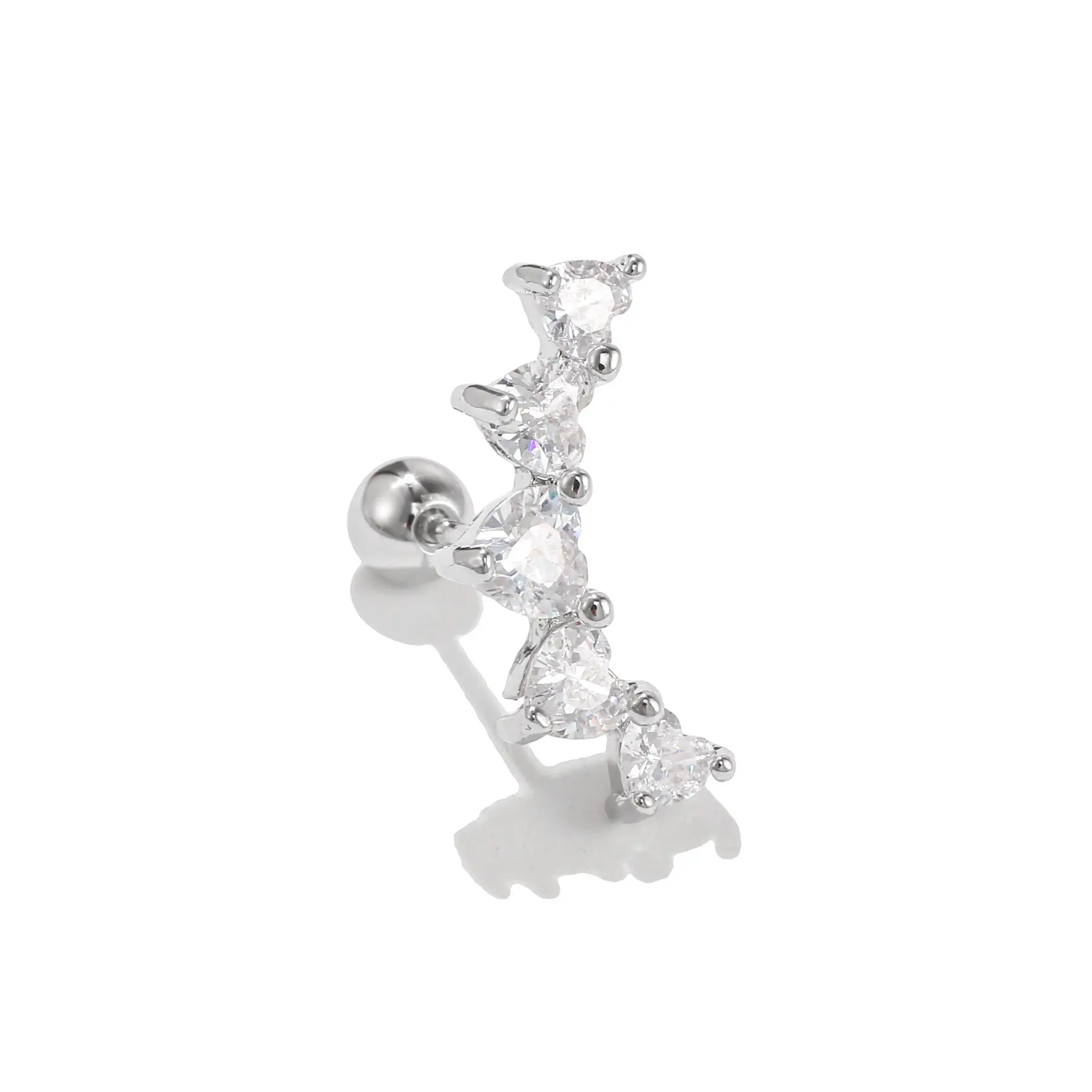 Colorful Star Earrings for Women Small Silver - Image 16