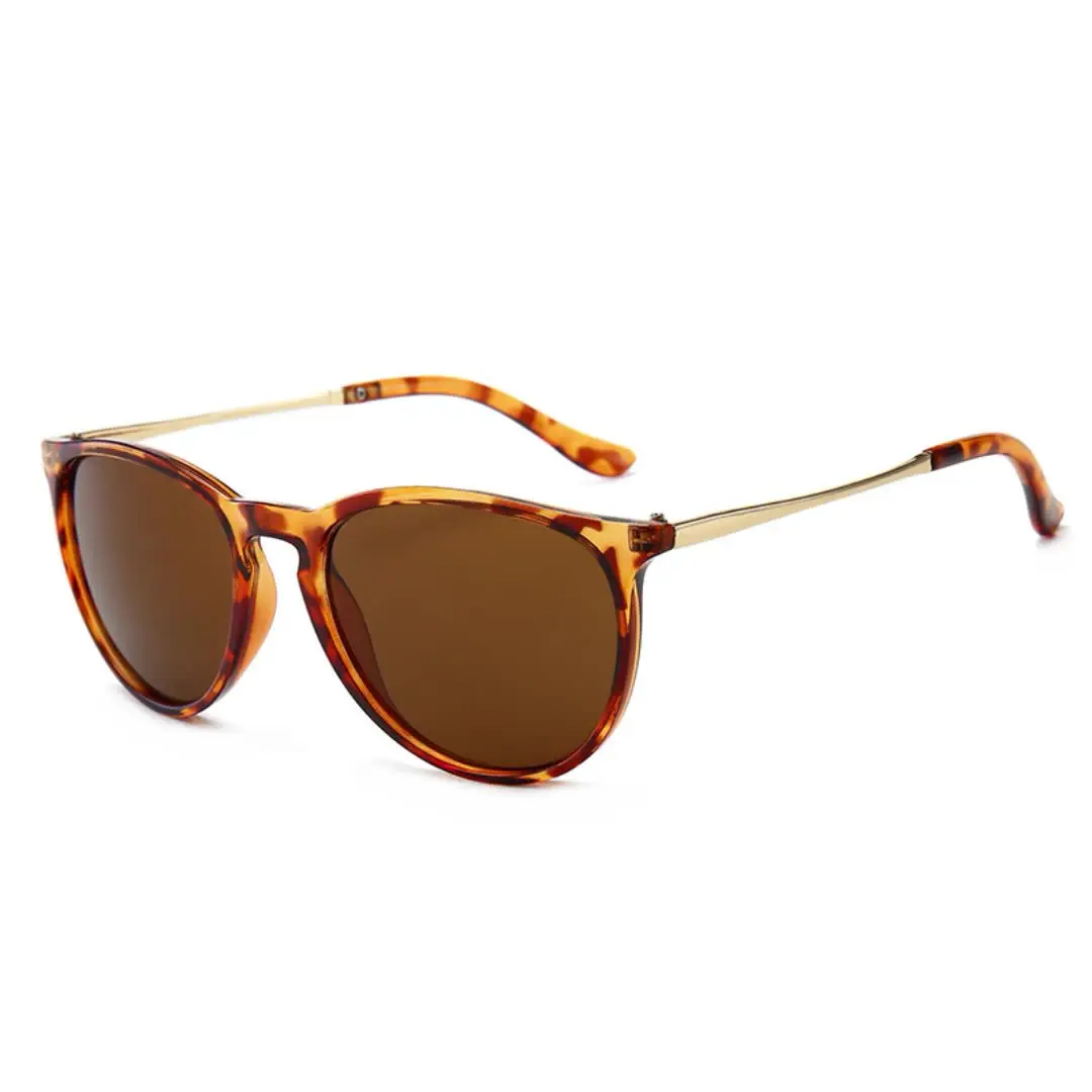 Metal Fashion Sunglasses for Men Women Large Frame - Image 7