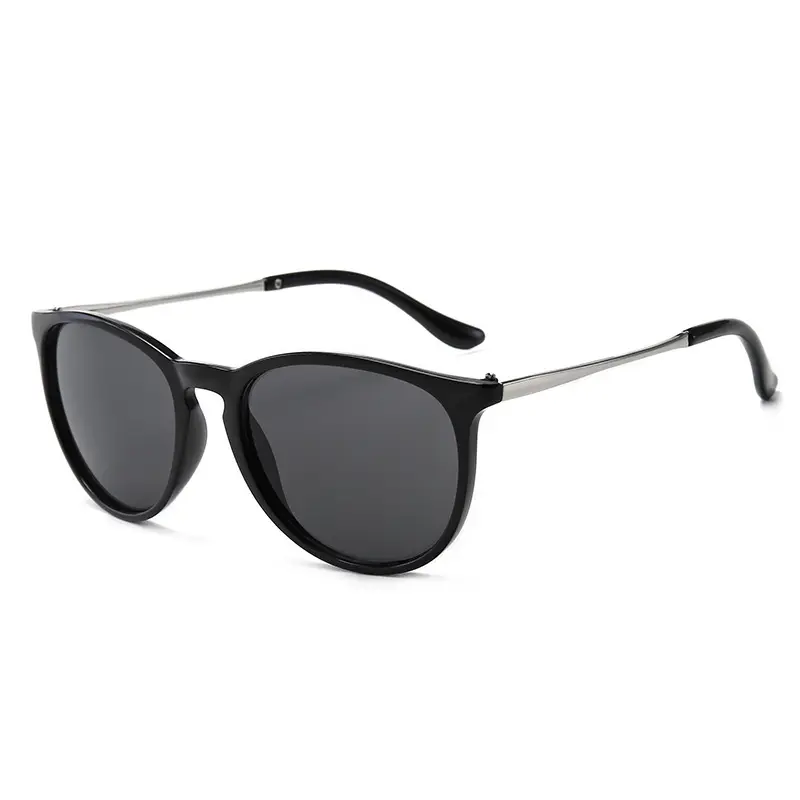 Metal Fashion Sunglasses for Men Women Large Frame - Image 8