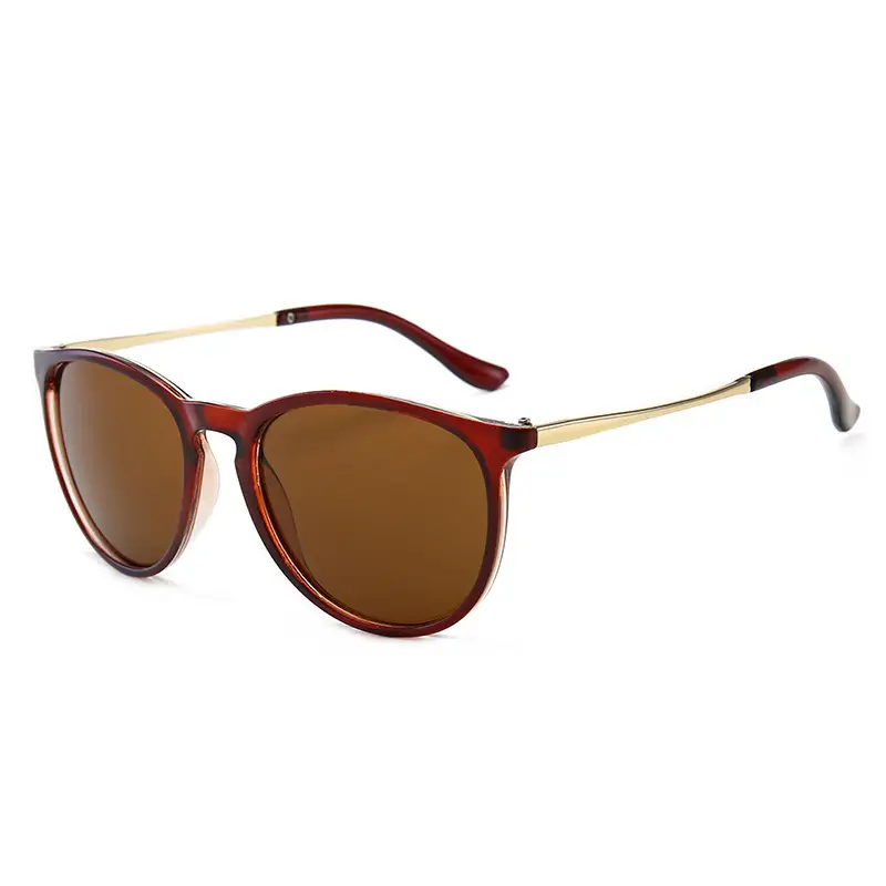 Metal Fashion Sunglasses for Men Women Large Frame - Image 10