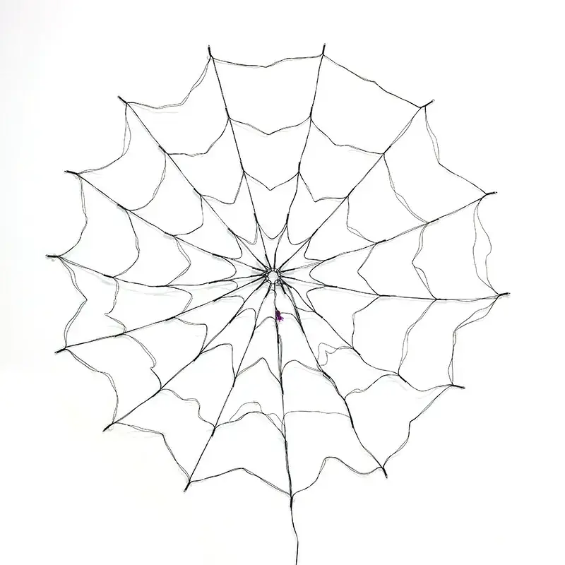 LED Spider Web Lamp for Halloween Decor