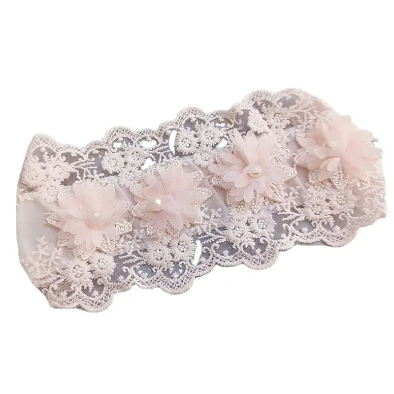 Autumn New Korean Style Pearl Flower Headband for Baby
