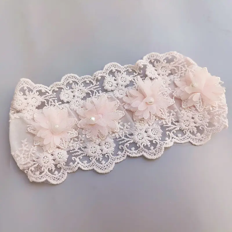 Autumn New Korean Style Pearl Flower Headband for Baby