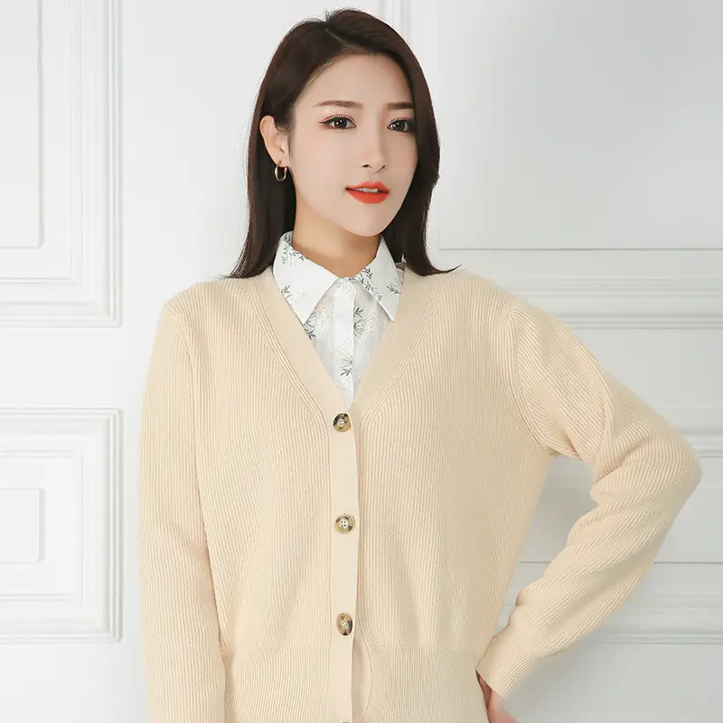 New Autumn Cotton Fake Collar White Shirt