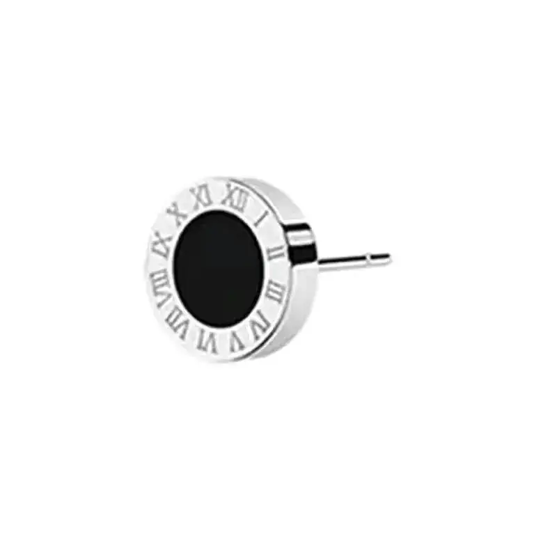 Men's Black Hip-Hop Earrings Single Duffian Style - Image 6