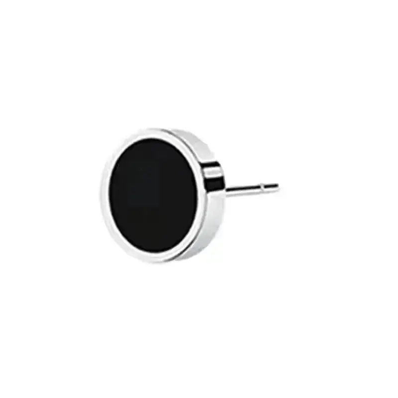 Men's Black Hip-Hop Earrings Single Duffian Style - Image 7