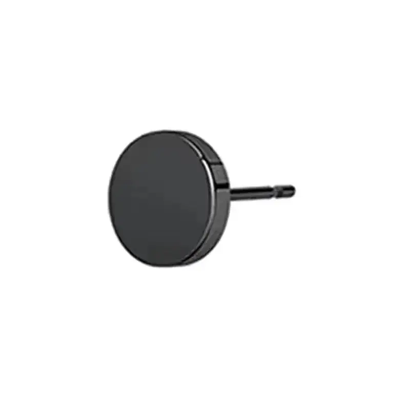 Men's Black Hip-Hop Earrings Single Duffian Style - Image 9