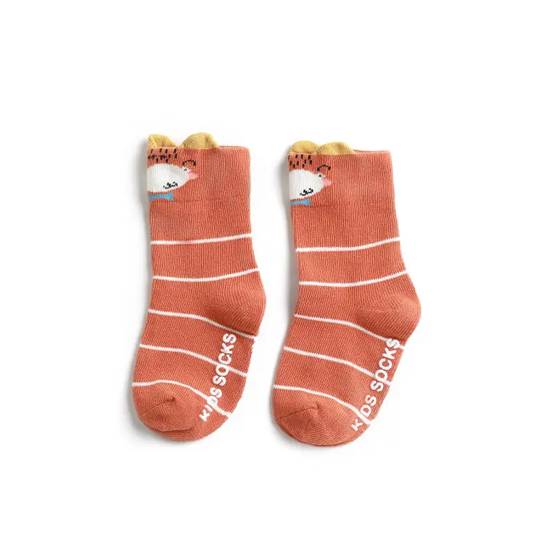 2022 Cartoon Baby Socks Yellow Green Non-Slip - Image 4