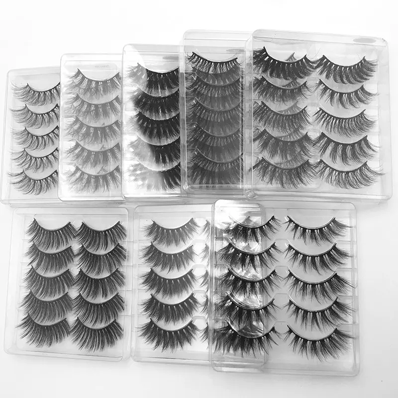 Cross-Border Russian False Eyelashes 5 Pairs - Image 10