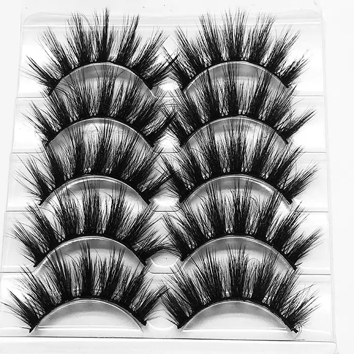 Cross-Border Russian False Eyelashes 5 Pairs - Image 3