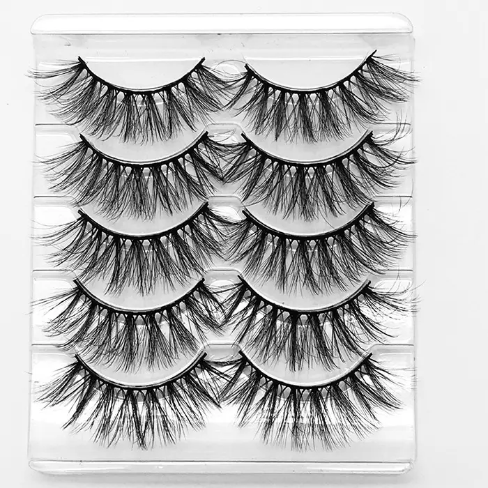 Cross-Border Russian False Eyelashes 5 Pairs - Image 4