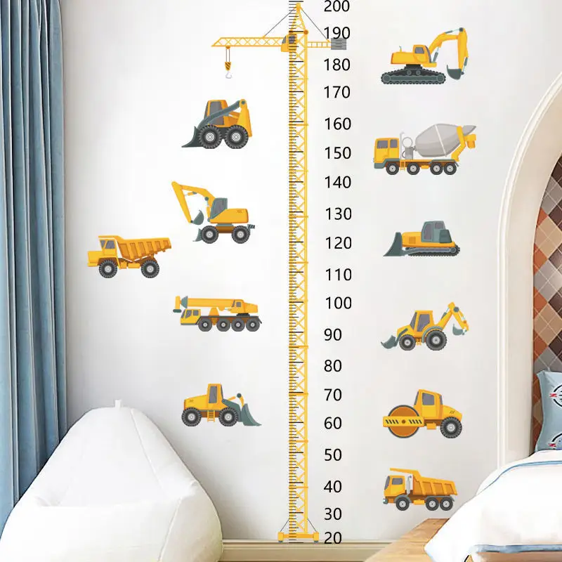 2m Excavator Wall Sticker for Kids Room — feature 12