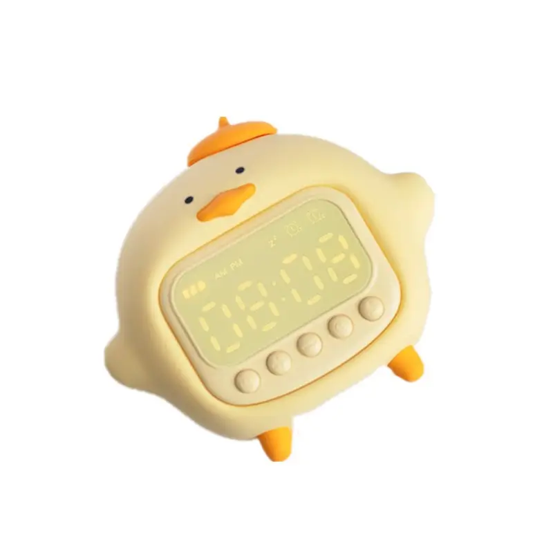 Hug Duck Alarm Clock with Night Light & Mobile Scan - Image 5