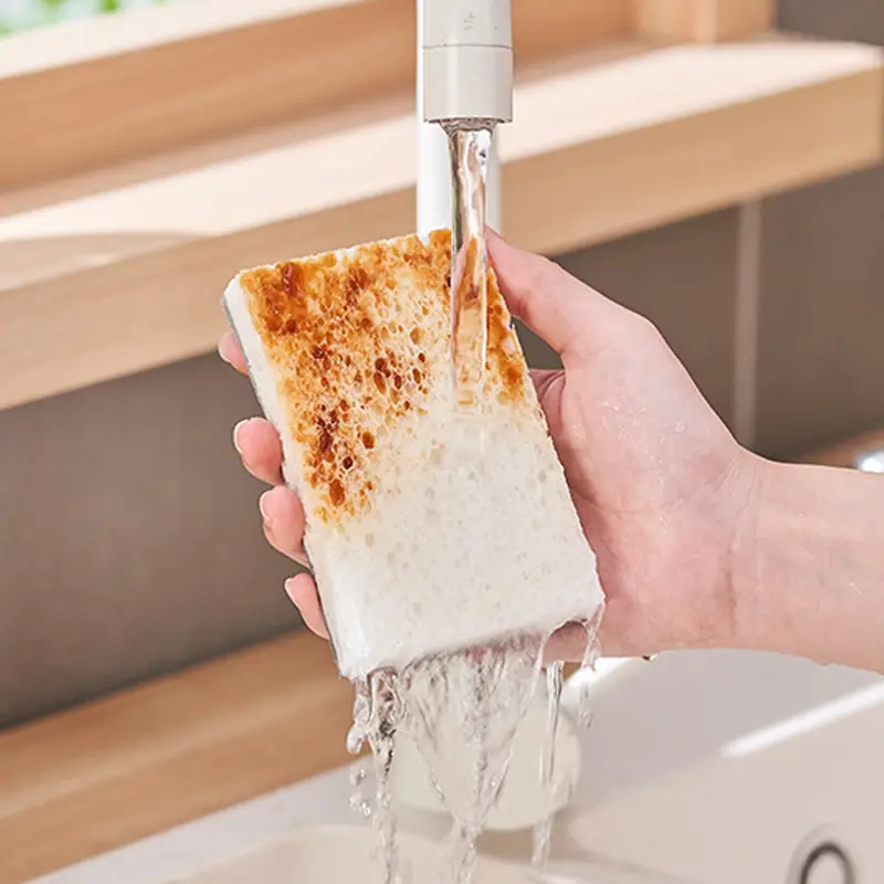 Japan Kinbata Dishwashing Sponge Wipes 6 Pack Storage Cleaning - Image 5